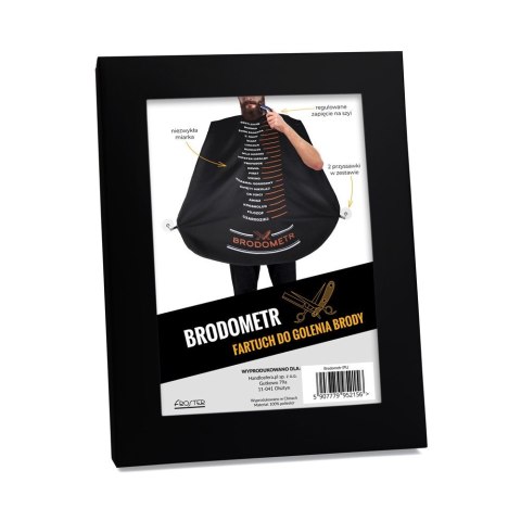 Brodometr fartuszek peleryna do golenia brody