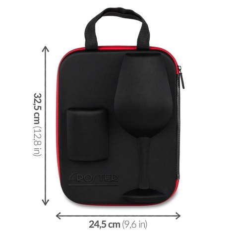 Etui z kieliszkiem i szklanką niej niego Who cares