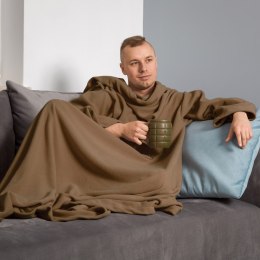 Kocyko Szlafrok Cappuccino z rękawami dla Mamy