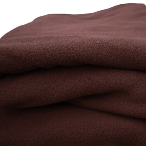 Kocyko - Szlafrok Czekolada koc z rękawami brązowy