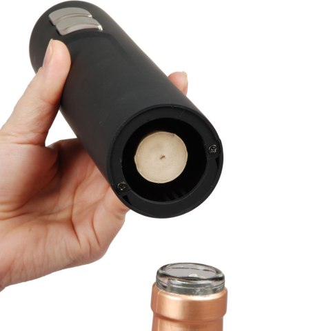 Elektryczny korkociąg Black Twister - elektroniczny otwieracz do wina