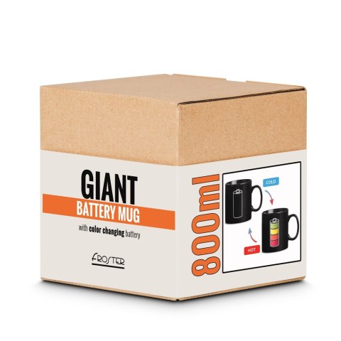 Gigantyczny Kubek Bateria prezent Dzień Mamy Taty