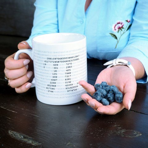 Gigantyczny Kubek Matematyka Programisty pi