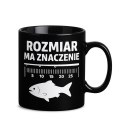 Gigantyczny Kubek dla Wędkarza - Rozmiar ma znaczenie - Prezent dla Faceta