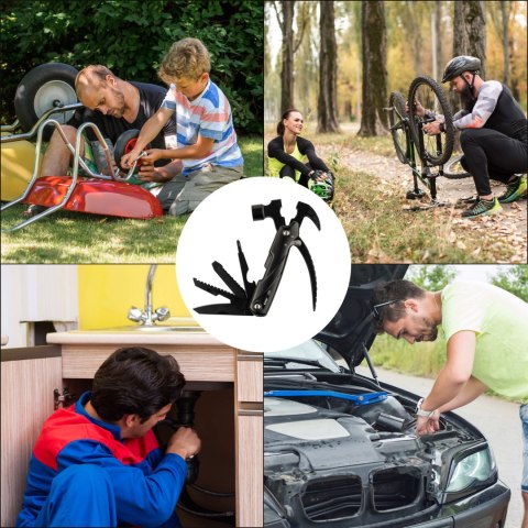 Multitool młotek - Narzędzie wielofunkcyjne - Prezent dla Dziadka