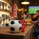Sprintigo Kubek piłka z szalikiem - Polska - prezent dla piłkarza, kibica