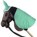 Derka i nauszniki Skippi dla Hobby Horse - zielony - pastelowa