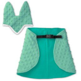 Derka i nauszniki Skippi dla Hobby Horse - zielony - pastelowa