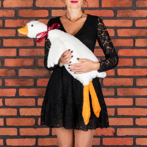Grzejąca Gęś o Gorącym Sercu XL 90 cm - prezent dla dziewczyny, dla niej