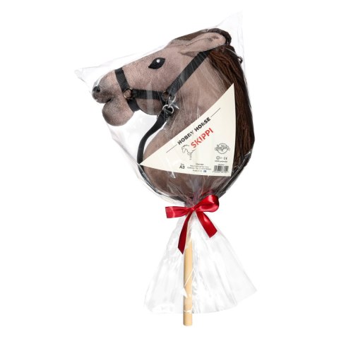 Hobby horse koń na patyku kiju dla dziecka duży A3