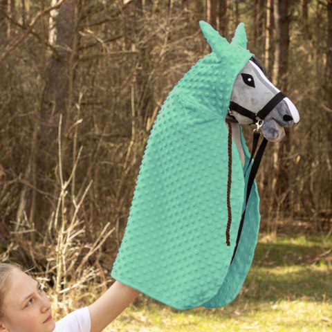 Peleryna Skippi dla Hobby Horse - miętowy - prezent dla dziewczynki