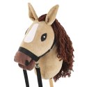 Skippi Hobby Horse z kantarem - Karmel - A3 HH - prezent na dzień dziecka