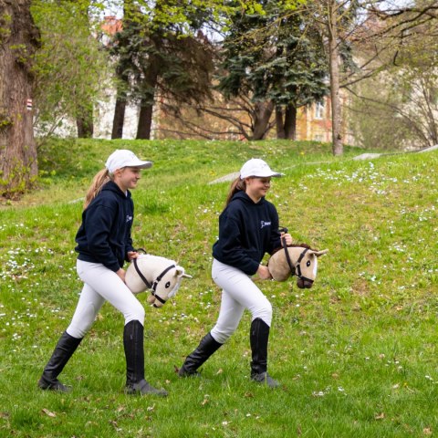 Skippi Hobby Horse z kantarem - Karmel - A3 HH - prezent na dzień dziecka