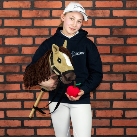Skippi Hobby Horse z kantarem - Karmel - A3 HH - prezent na dzień dziecka