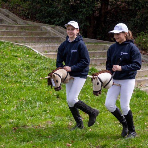 Skippi Hobby Horse z kantarem - Karmel - A3 HH - prezent na dzień dziecka