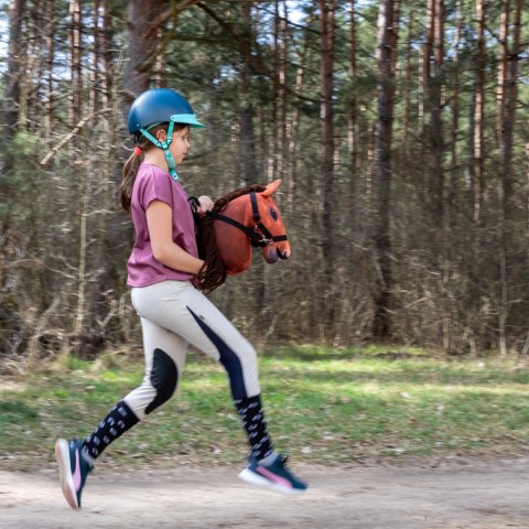 Skippi Hobby Horse z kantarem - bursztyn - A3 HH - prezent na dzień dziecka