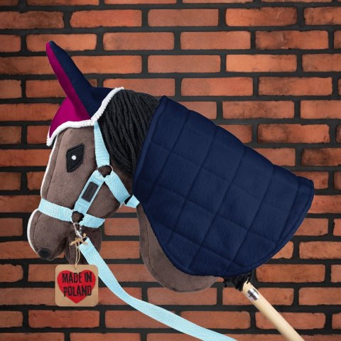Skippi Kantar dla Hobby Horse - wodze, 2 wymienne futerka - błękitny
