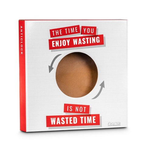 Zegar Geniusza ścienny cofający czas wsteczny