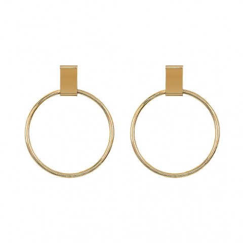 KOLCZYKI KOŁA ZŁOTE K930