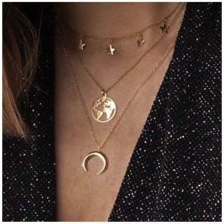 NASZYJNIK Celebrytka N742