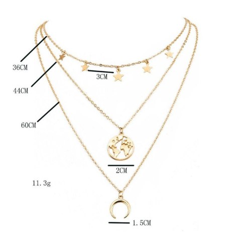 NASZYJNIK Celebrytka N742