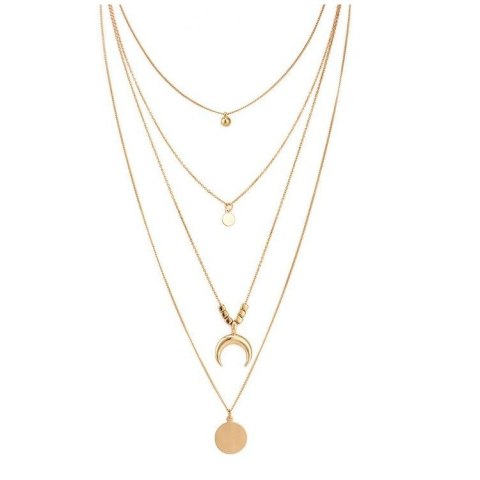 Naszyjnik delikatny długi delikatny N618