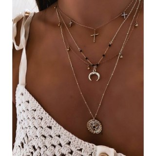 Naszyjnik delikatny multi N743