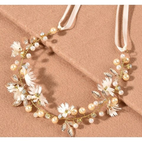 Opaska DO WŁOSÓW Ślubna Kolekcja GS33Z