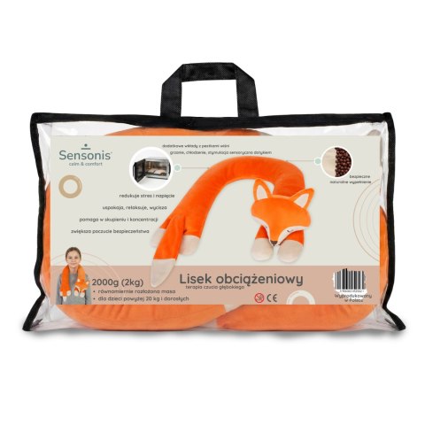 Sensonis Pluszak Obciążeniowy Lisek 2 kg