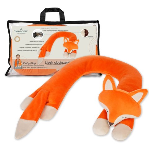 Sensonis Pluszak Obciążeniowy Lisek 2 kg