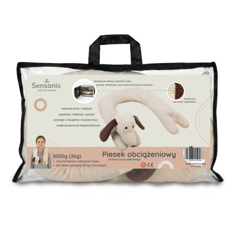 Sensonis Pluszak Obciążeniowy Pies Jamnik 2 kg