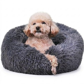 Legowisko dla kota, psa grafitowe 60 cm Futrzak KOT06