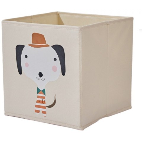 Pojemnik na zabawki sztywny, BOHO, piesek 33x33x33cm OR103WZ1