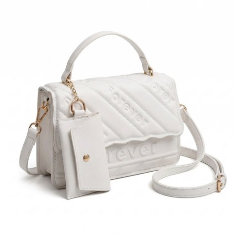 Elegancka Torebka damska na ramię kolekcja 2024 KREM T261