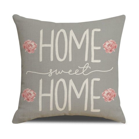 Poszewka na poduszkę 45 x 45 cm motyw wiosenny BOHO POD133