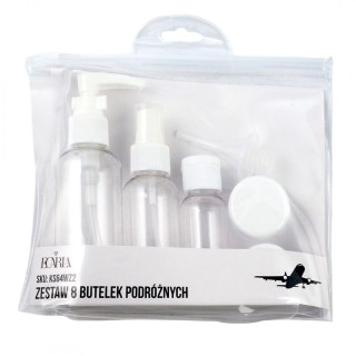 ZESTAW BUTELECZEK PODRÓŻNYCH 8w1 KS64WZ2