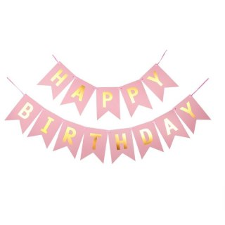 Girlanda Urodzinowa HAPPY BIRTHDAY 16 x 20 cm BLN12