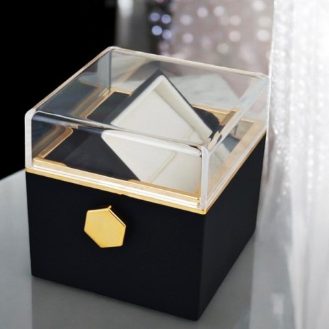 Pudełeczko Walentynkowe Rose Treasure Box na biżuterię mydlana Wieczna Róża Obrotowe PDOZ26CZ