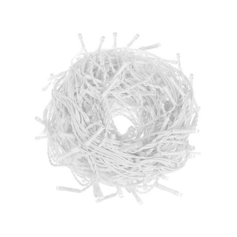 Światełka lampki Sople biały kabel 500 LED dekoracja MULTIKOLOR, Flash Biały LAMP07MULTI