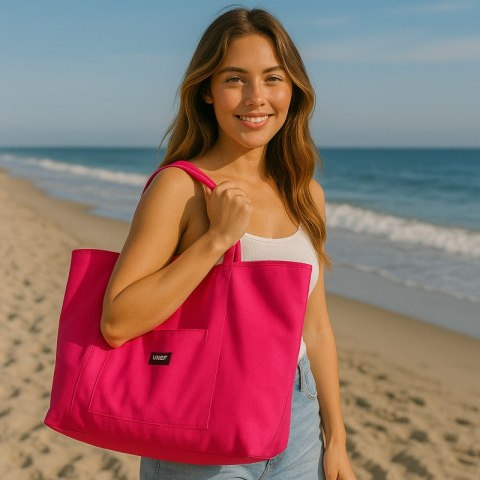 Torba materiałowa minimalistyczna duża TP15F