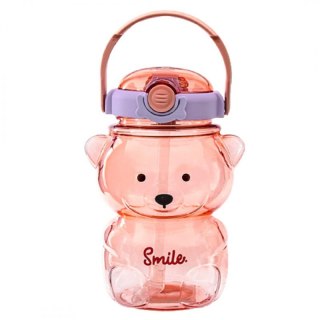 Butelka na wodę z uchwytem SWEET BEAR VIOLET 1000 ML BD26