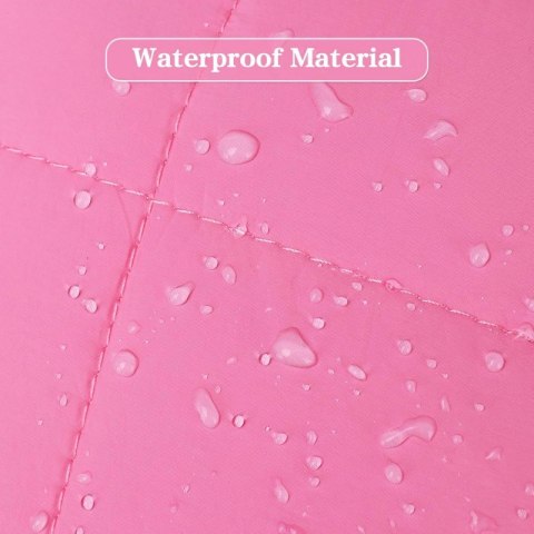 Kosmetyczka damska pikowana kuferek z rączką 21 x 17 x 8cm KS139R