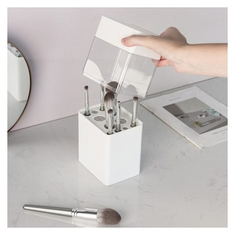 Organizer na pędzle, Pojemnik do suszenia 12 szt. pędzli 22 x 10,5 x 8 cm CB71B