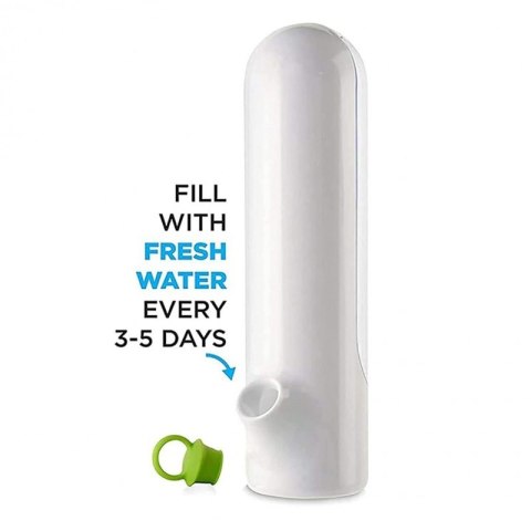 Pojemnik do przechowywania świeżych ziół, na miętę, warzywa do lodówki 25x6,5cm POJ08