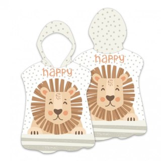 RĘCZNIK PLAŻOWY Peleryna dziecięca HAPPY 60 x 60cm PEL02WZ1