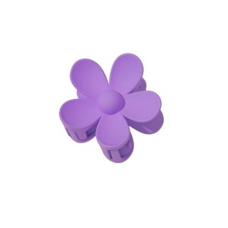 Spinka do włosów klamra XL kwiat fiolet 7 x 7,5 cm SP194