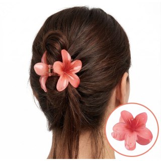 Spinka do włosów klamra XL kwiat ombre 7x8cm SP269R