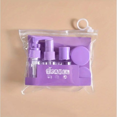 Zestaw pojemniczków i akcesoriów podróżnych 7w1 KS122FIO