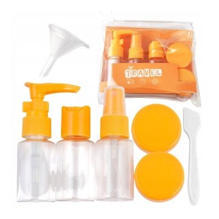 Zestaw pojemniczków i akcesoriów podróżnych 7w1 KS122POM