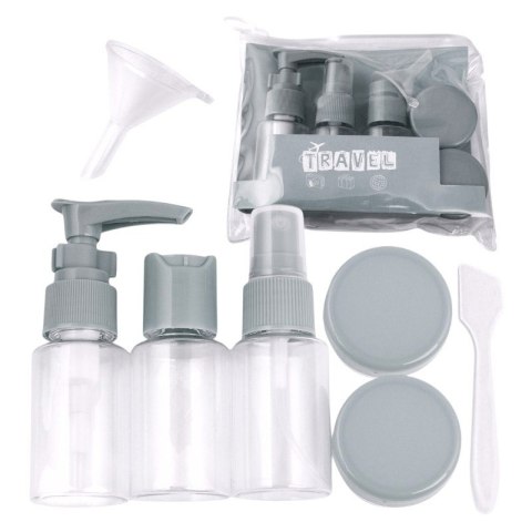 Zestaw pojemniczków i akcesoriów podróżnych 7w1 KS122SZ